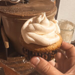 Sourdough vanilla cupcakes